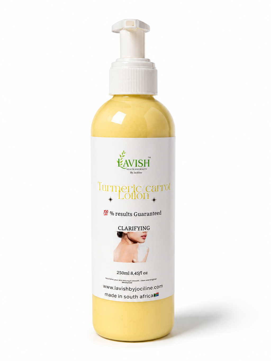 Turmeric and Carrot Lotion