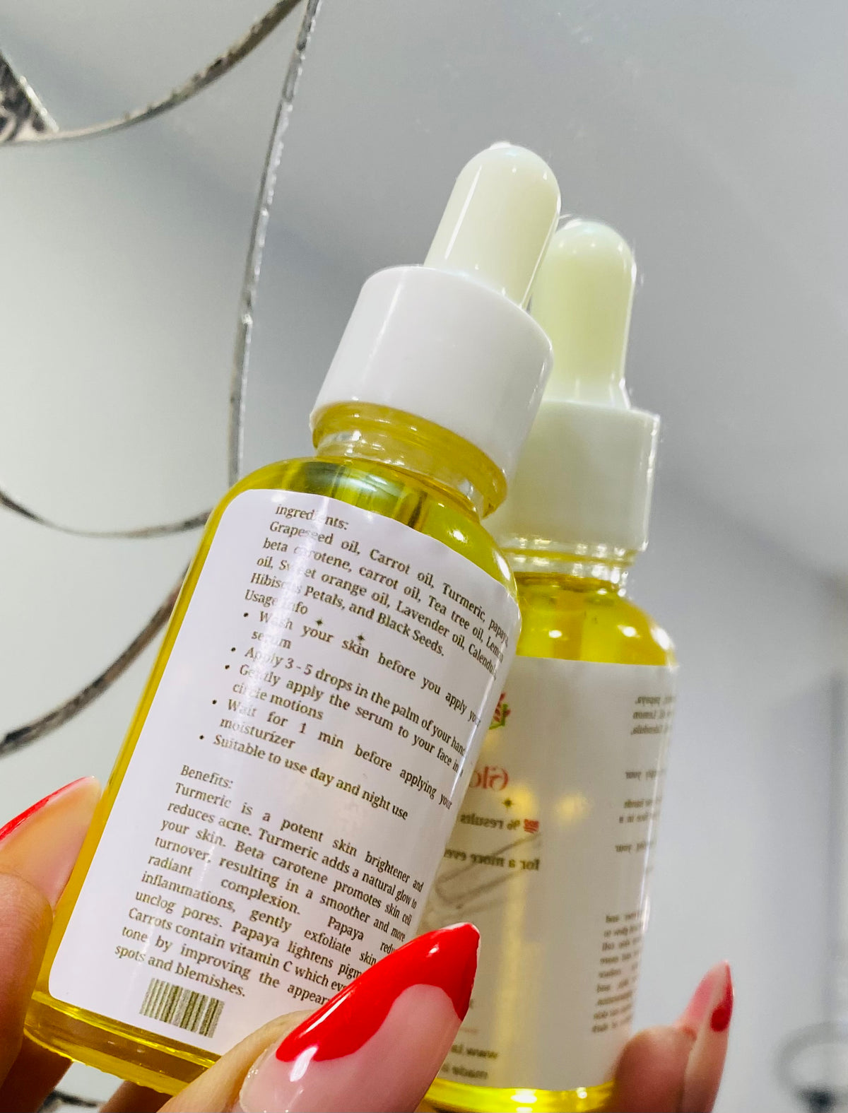 Glow oil